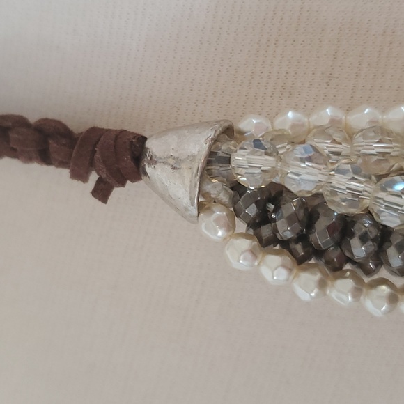 Chico's Nova Earring (New With Tags ) and Multi Strand Nova Necklace Set - Picture 12 of 14